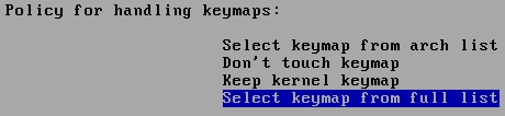 Keymap Full List