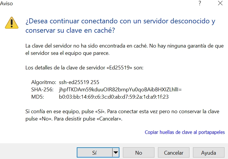 WinSCP Clave SSH Servidor AWS Debian.jpg