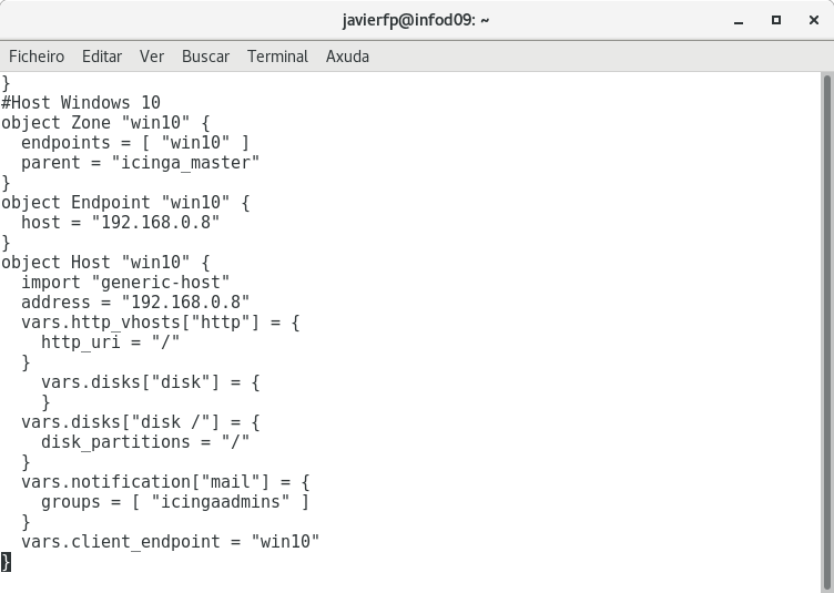 Archivo:Icinga2 hosts.conf win10.png